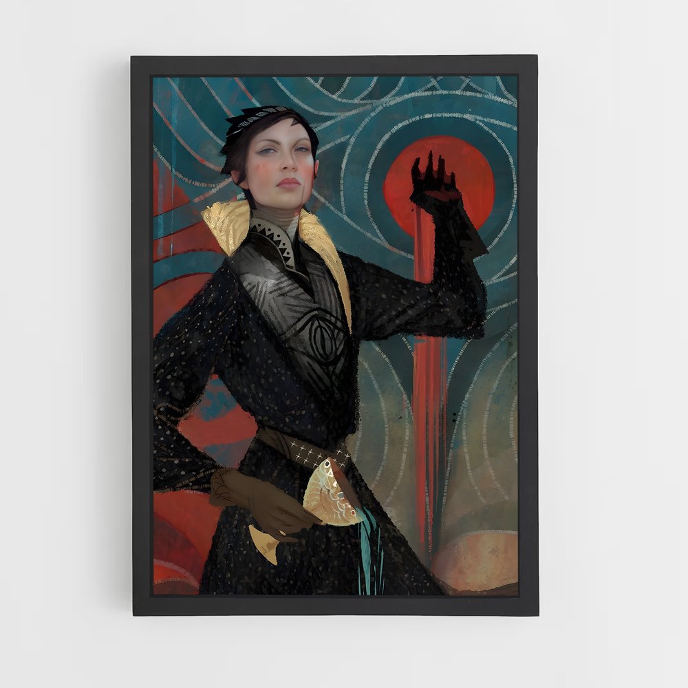 Poster L'Élégance du Dragon – affiche Dragon age (vue 2)